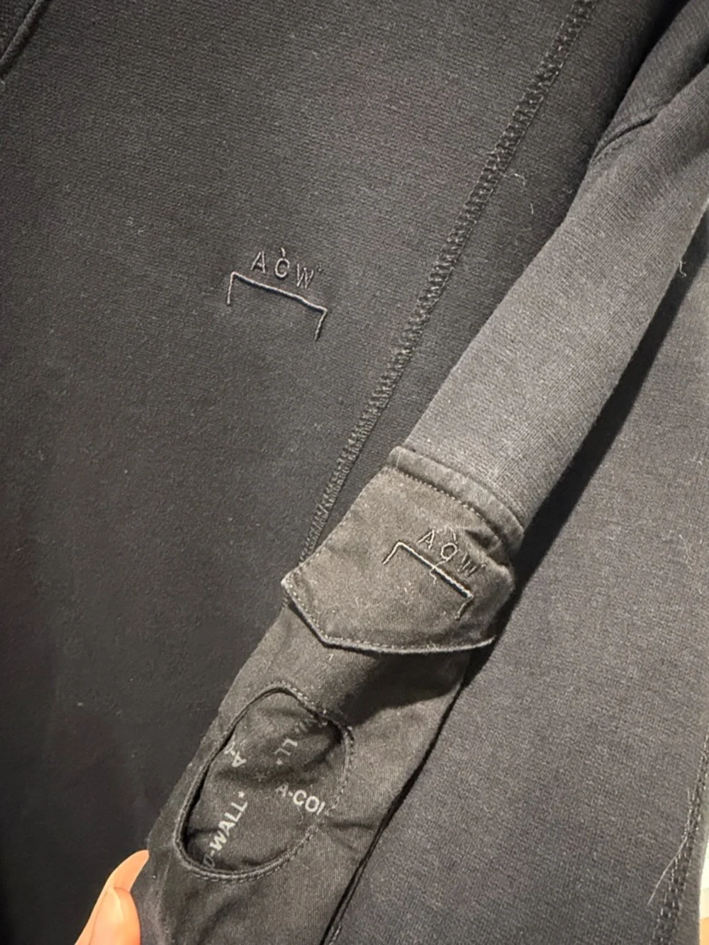 ACW Men black Crewneck Sweatshirt - Picture 5 of 5